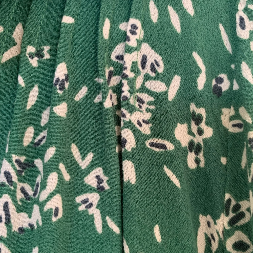 Ba&sh Green Floral Women's Top - Picture 4 of 6